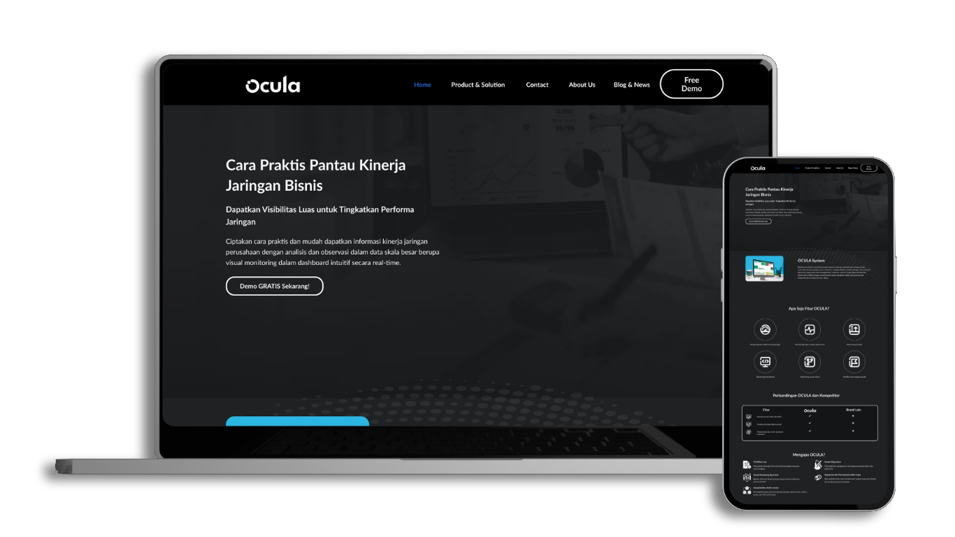 Web Redesign — Before